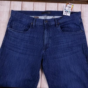 ROBERT GRAHAM ARTIZAN 38  (Fit 40x34.5) Indigo Perfect Fit Men's Denim Jeans NWT - Picture 1 of 21