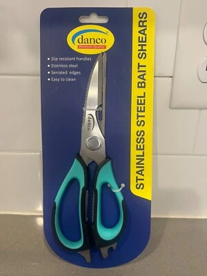 Tesouras de isca Danco abridor de garrafa espuma do mar chave de fenda alavanca aderência fácil de limpar - Imagem 1 de 2