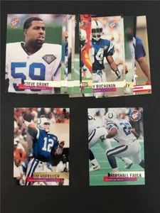 1995 Topps Stadium Club Indianapolis Colts Team Set 15 Karten - Bild 1 von 1