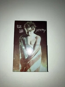 Pearl Jam Jeremy / Alive (live) Cassette Tape RARE Cigarette Style Box Ten 1992 - Picture 1 of 3
