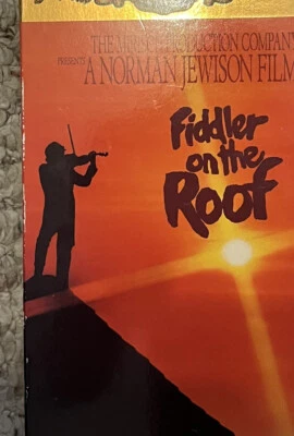 THE FIDDLER ON THE ROOF (2 VHS BOX SET) Very Good, FREE SHIPPING - Image 1 of 2