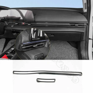 Carbon Fiber Center Console Stripe Decorative Trim For Hyundai Elantra 2022 N - Picture 1 of 5