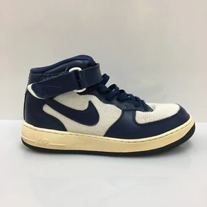 Nike Air Force 1 Mid '07 Shoes 8.5 Mens Blue Athletic Sneakers Swoosh 315123-412 - Picture 1 of 10