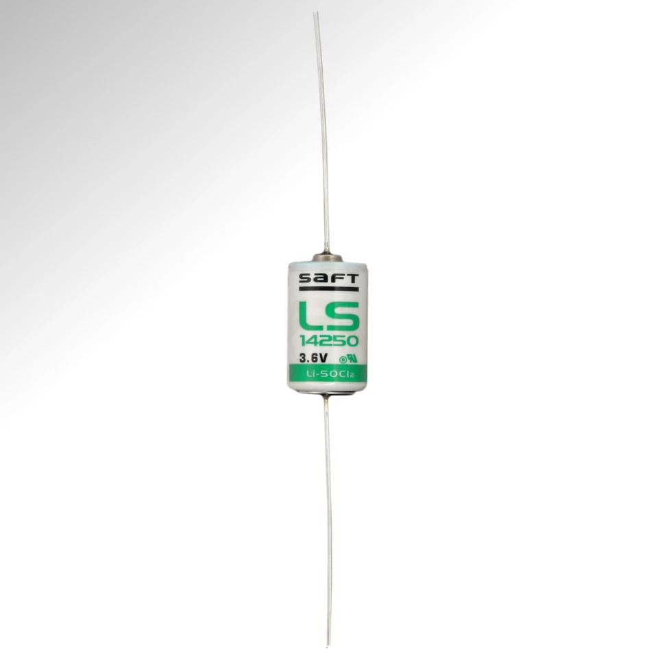 Stützbatterie LS14250 3,6V mit Axial Draht Lithium 3.6 Volt Pufferbatterie - Bild 1 von 1