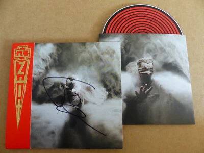 RAMMSTEIN Till Lindemann signed Autogramm signiert auf "ZEIT" CD Digi-Pack - Bild 1 von 2