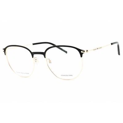 Óculos masculinos Tommy Hilfiger armação de metal preto fosco/dourado TH 2063/F 0I46 00 - Imagem 1 de 2