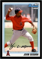 2010 Bowman Prospects Black #BP7 Jean Segura - NM-MT