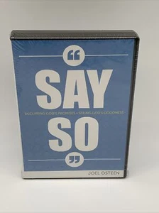 SAY SO by Joel Osteen Declaring God's Promises Seeing God’s Promises (CD) - Picture 1 of 7