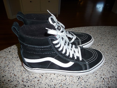 Scarpe da skateboard classiche bianche e nere VANS 8 5 uomo