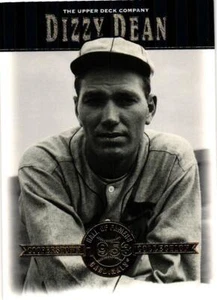 Dizzy Dean 2001 #7 del Salón de la Fama Upper Deck - Imagen 1 de 2