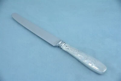 Faca de jantar Tiffany Audubon esterlina 9-1/8" nova almoço francês sem monograma - Imagem 1 de 4