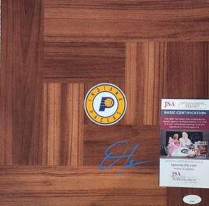 Obi Toppin Signed Floorboard w/ JSA COA #AT63457 Indiana Pacers - Picture 1 of 2