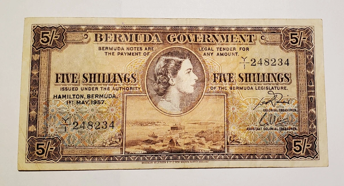 1957 Bermudian Paper Money for sale | eBay