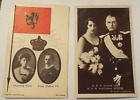 Norway Royalty - King +Queen Norway Prince Olav 2 Cards