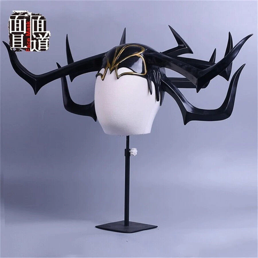 Thor: Ragnarok Goddess of Death Hela Soft PVC Mask Headwear Cosplay Helmet Props - Image 1 of 4
