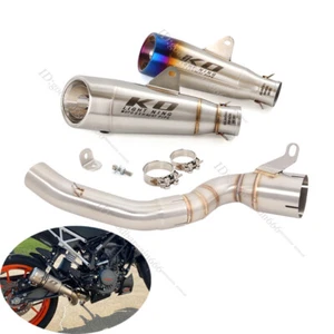 Slip On Exhaust System 51mm Muffler Pipe Escape Modified for Duke 200 2020-2024 - Picture 1 of 12