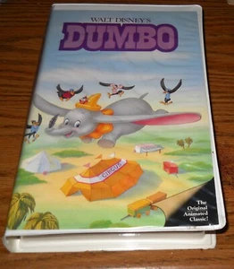 Walt Disney's Dumbo VHS Tape Black Diamond Classics Pink Case - Picture 1 of 3