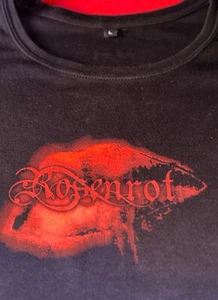 RAMMSTEIN ROSENROT LONG-SLEEVE GR: L RARITÄT GIRLIE SAMMLERSTÜCK GOTHIC ROCK - Bild 1 von 6
