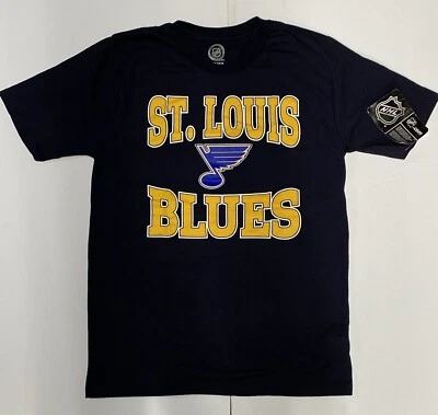 St. Louis Blues Official NHL Youth Size T-Shirt New with Tags Large 14/16 - Image 1 of 4