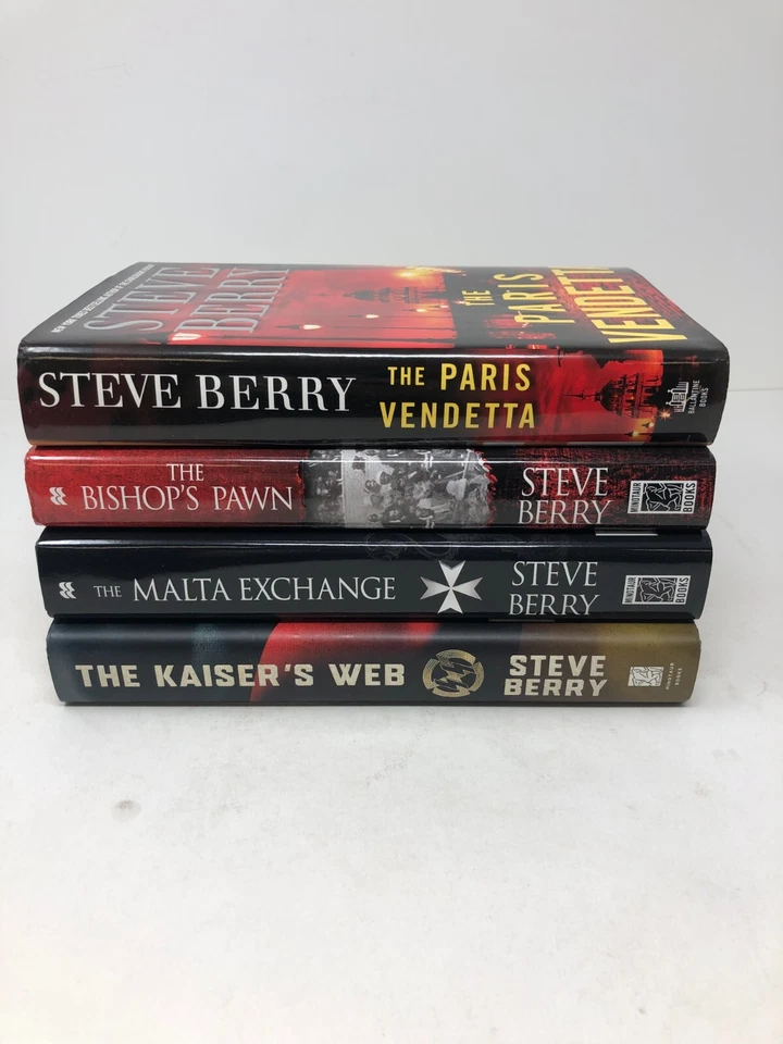 First Edition Hardcover Novels by Steve Berry - Image 1 of 4