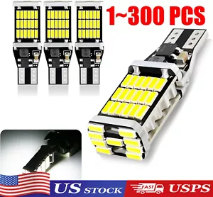 T15 921 912 LED Reverse Backup Light Bulbs W16W 916 6000K Super Bright White - Picture 1 of 15