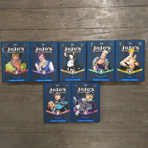 JoJo's Bizarre Adventure Stardust Crusaders Manga Set volúmenes 1, 2 y 6-10 HardC - Imagen 1 de 12