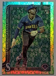 2025 Topps (RC, SSP) Easter Foil Ryan Bliss #251 Seattle Mariners KOSTENLOSER VERSAND - Bild 1 von 2