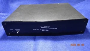 Yaesu Autotuner HF/50 MHz AUTOMATYCZNY TUNER ANTENOWY FC-20 Czarny Made in Japan UŻYWANY - Zdjęcie 1 z 12
