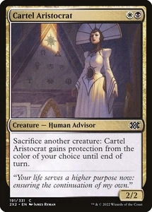 Cartel Aristocrat Foil (191) Double Masters 2022 Magic The Gathering - Imagen 1 de 1