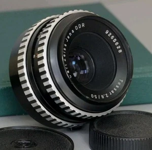 CARL ZEISS JENA TESSAR 50mm 2.8 Fotoobjektiv für M42 - Bild 1 von 12