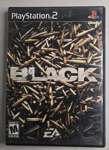 Black (PlayStation 2 PS2, 2006) CIB, Complete w/ Manual - Picture 1 of 4