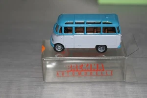 Brekina Mercedes Benz L 319 rundum Kombi grau, blau OVP - Picture 1 of 1