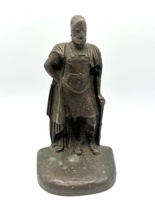 Gothic Revival 1920s Bronze Roman Centurion Warrior Bookend - 6” Tall - 2.7 Lbs - Bild 1 von 9