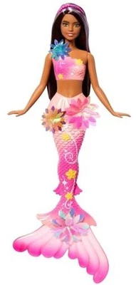  Muñecas de juguete de sirena con flores mágicas en flor sorpresa sirena morena Foto 1 de 4