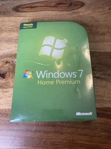 New Sealed Microsoft Windows 7 Home Premium Upgrade For Windows Vista - Picture 1 of 6