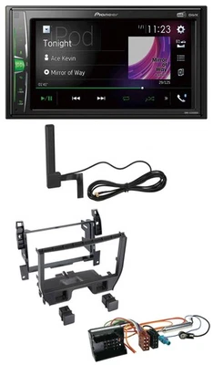 Pioneer MP3 DAB AUX 2DIN Bluetooth Autoradio für Citroen C3 2010-2016 DS3 ab 201 - Bild 1 von 4