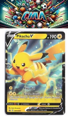 SWSH: Sword & Shield Promo Cards #SWSH063 Pikachu V - Image 1 of 2