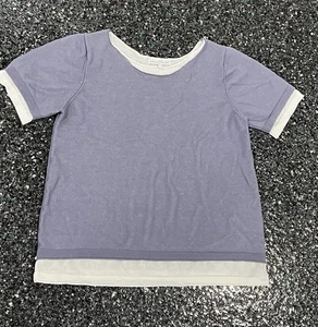 Keren Hart lila Damengröße Large kurzärmliges Oberteil Shirt - Bild 1 von 3