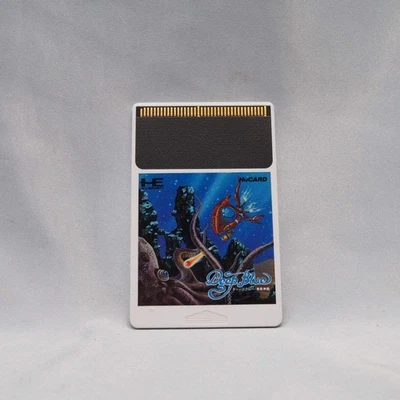 DEEP BLUE PC Engine HuCARD Card Only NEC Tested NTSC-J pc hu - Image 1 of 2