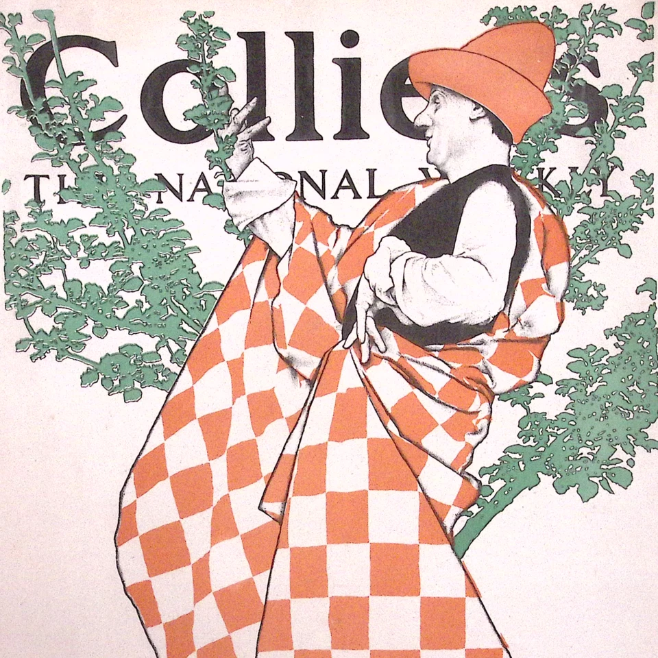 Collier's Magazine - April 1, 1911 ~~ Maxfield Parrish cover art - Image 1 of 4