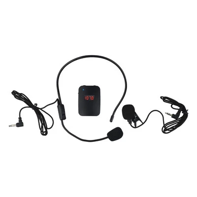 Mikrofonsender FM 30 M Effektive Entfernung Kabelloses Headset Lavalier-Mikrofon - Bild 1 von 4