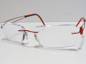 Monturas de gafas Silhouette 7759 6053 marrón oscuro naranja ..◻17~140 - Imagen 1 de 9