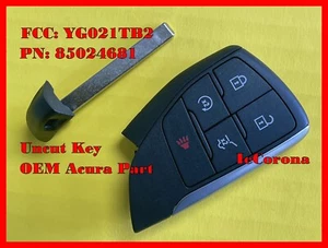 OEM 20242020 Acura ZDX Smart Key 85024681 , 85160432 433 MHZ - Picture 1 of 4