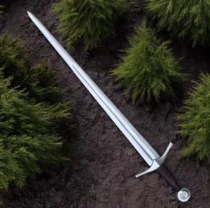 Hand Forged Carbon Steel Viking Sword Sharp / Battle Ready Medieval Sword - Picture 1 of 3