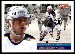 1991-92 Score Pierre Turgeon #416 - Picture 1 of 2