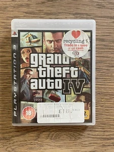 Grand Theft Auto IV (4) PlayStation 3 Complete With Box, Manual & Game Tested - Picture 1 of 3