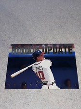 1995 Fleer Update #5 Chipper Jones Rookie Update NM/MINT+