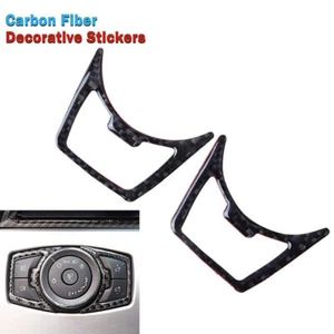 Carbon Fiber Interior Headlight Switch Cover Trim Fits Fitd Mustang 2015-2021 - Bild 1 von 8