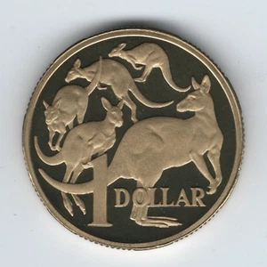 2000 AUSTRALIEN PROOF ONE DOLLAR 1 $ MÜNZE - Neuwertig! - Bild 1 von 2