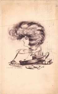 Postal: Pretty Lady as Candle, libros, publicados en 1910, Cobb Shinn - Imagen 1 de 2
